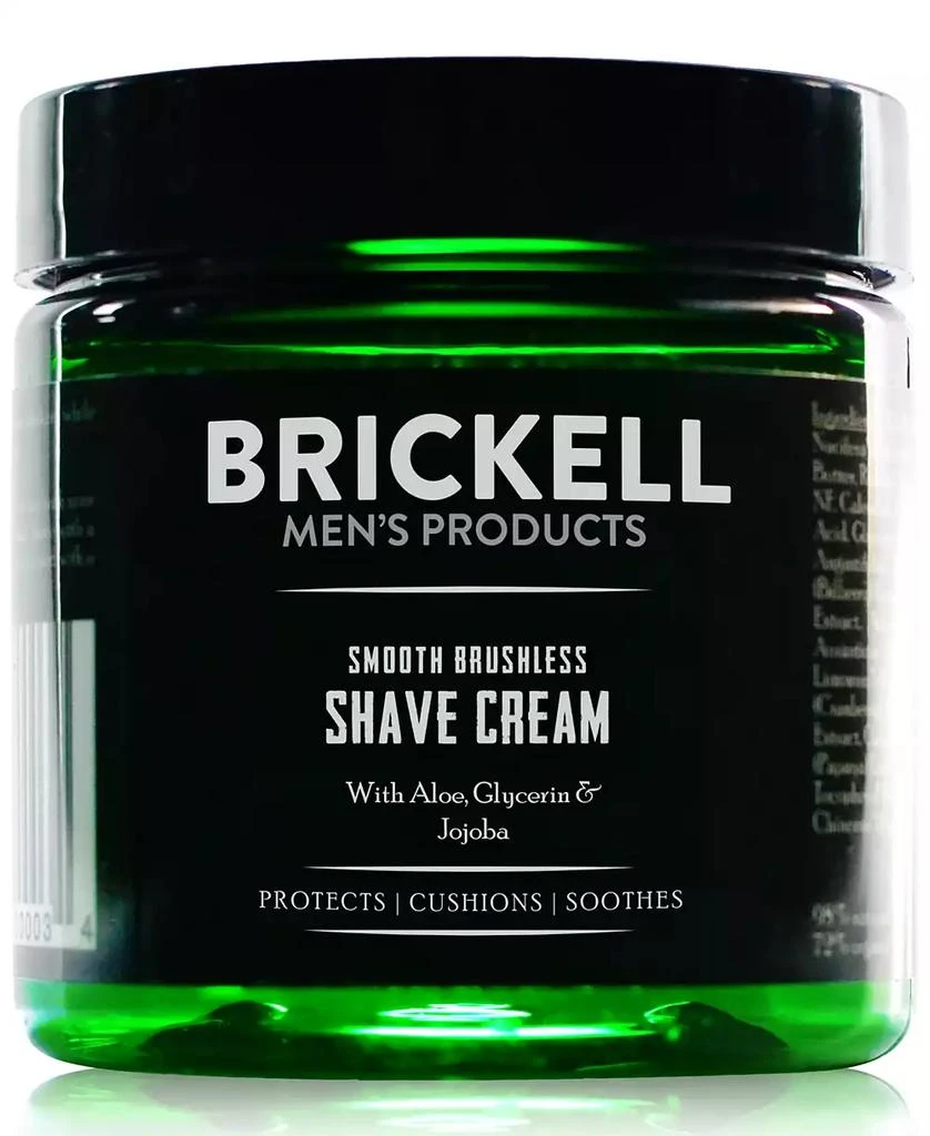 商品Brickell Mens Products|Brickell Men's Products Smooth Brushless Shave Cream, 5 oz.,价格¥186,第1张图片