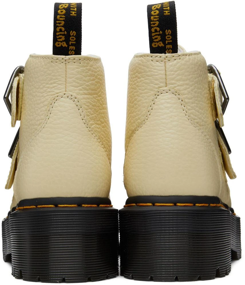 商品Dr. Martens|Off-White Devon Heart Platform Boots,价格¥978,第2张图片详细描述