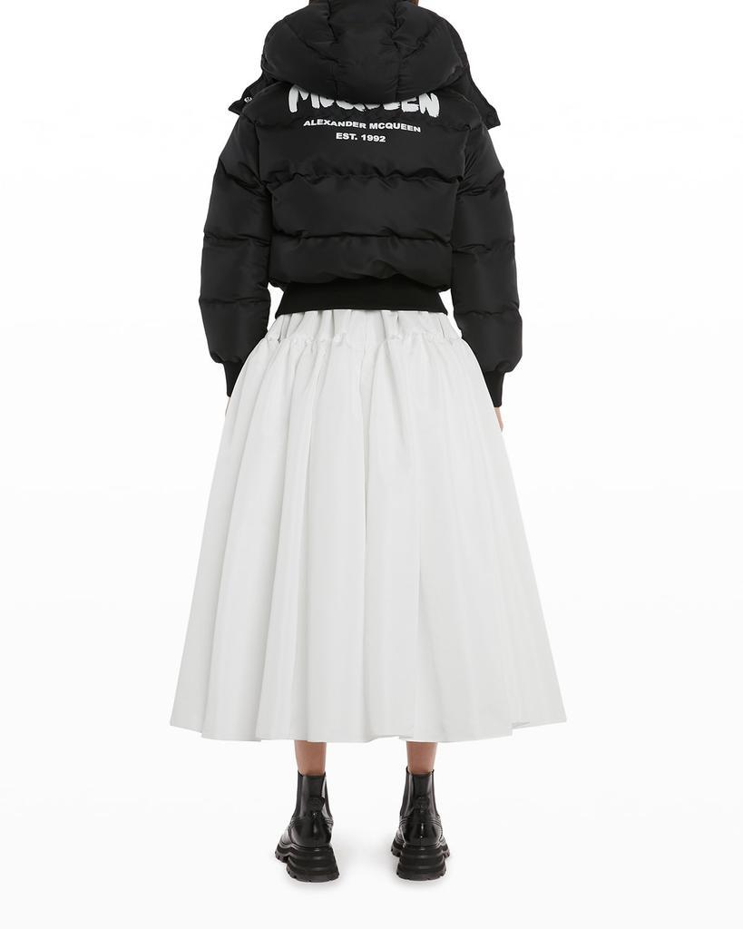 商品Alexander McQueen|Logo Hooded Puffer Jacket,价格¥16322,第6张图片详细描述