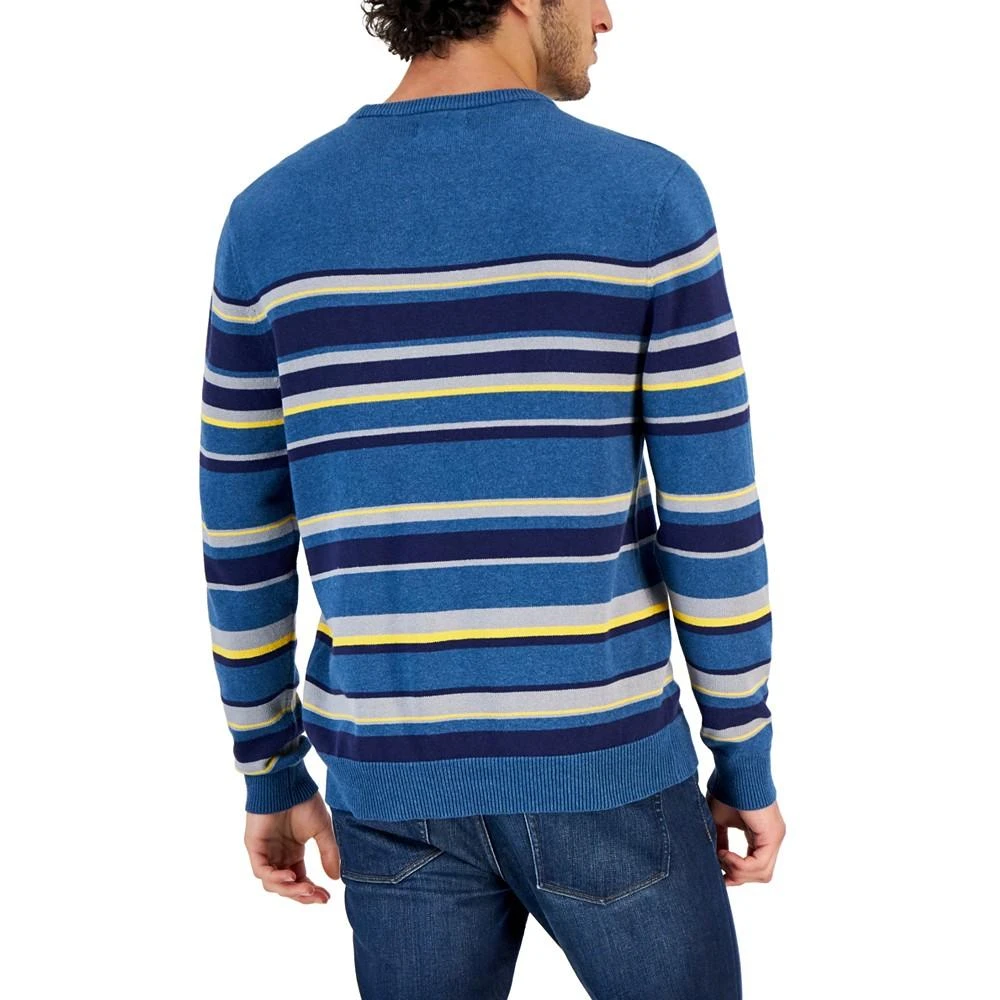 商品Club Room|Men's Lawry Stripe Sweater, Created for Macy's,价格¥93,第2张图片详细描述