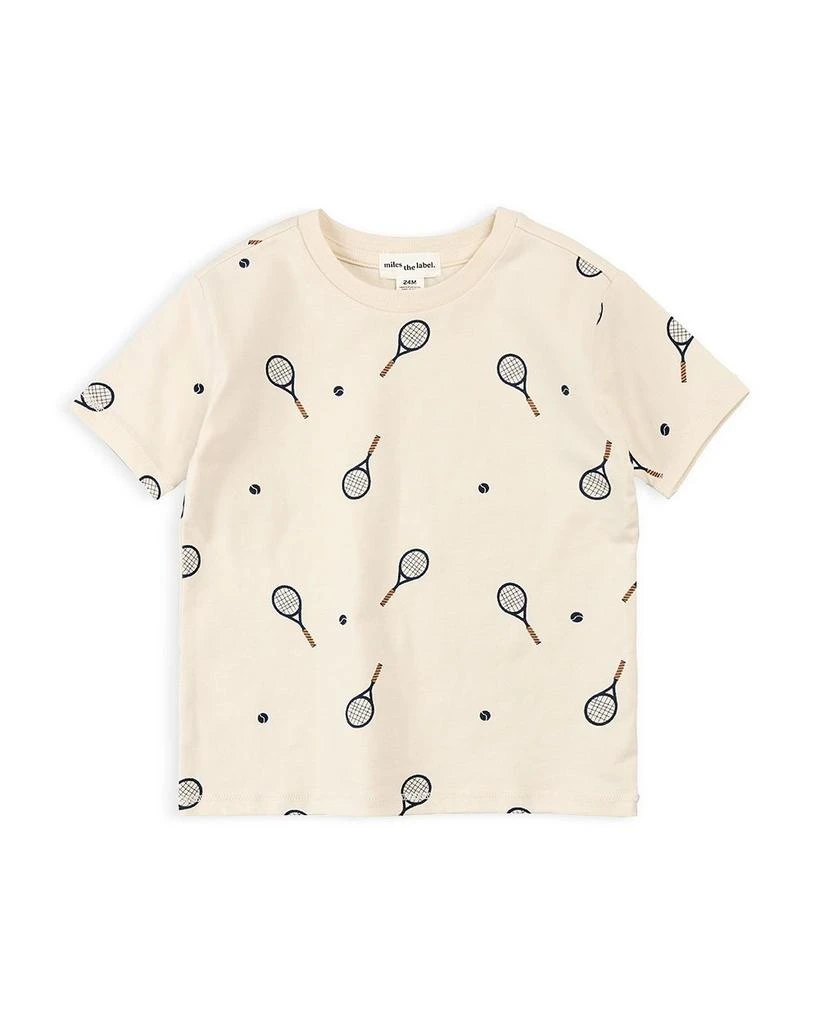 商品Miles The Label|Boys' Racquet Print - Little Kid,价格¥208,第1张图片详细描述