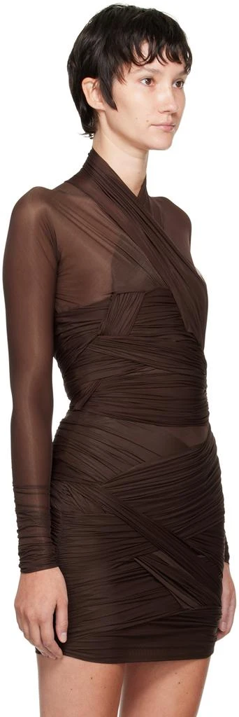 商品Alexander Wang|Brown Ruched Long Sleeve T-Shirt,价格¥1590,第2张图片详细描述