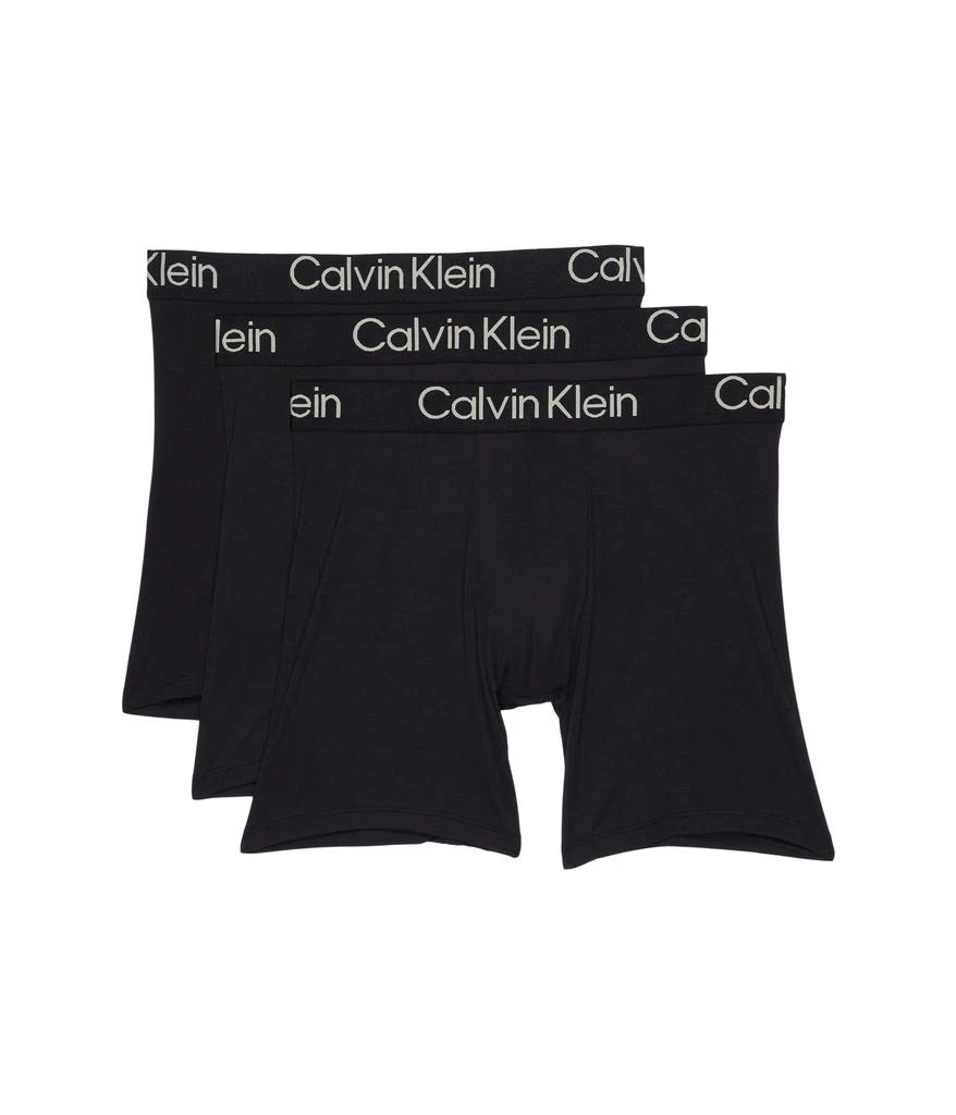 商品Calvin Klein|Eco Pure Modal Boxer Brief 3-Pack,价格¥338,第1张图片