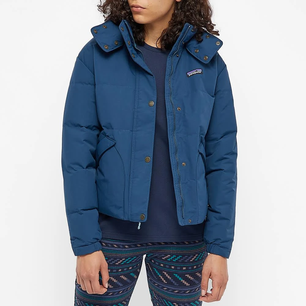 商品Patagonia|PATAGONIA Downdrift Tidepool Blue Down Jacket,价格¥2415,第3张图片详细描述