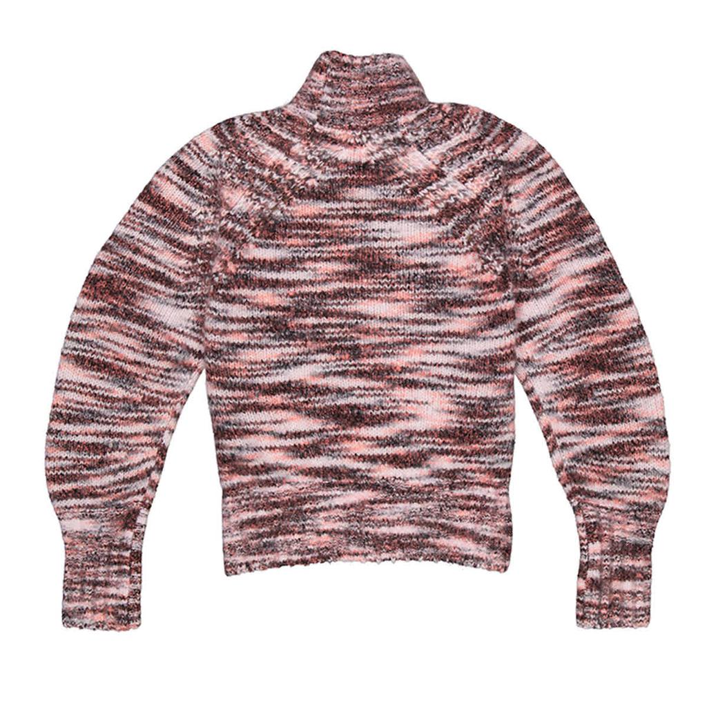 Burberry Mouline Turtleneck Sweater, Size X-Small商品第2张图片规格展示