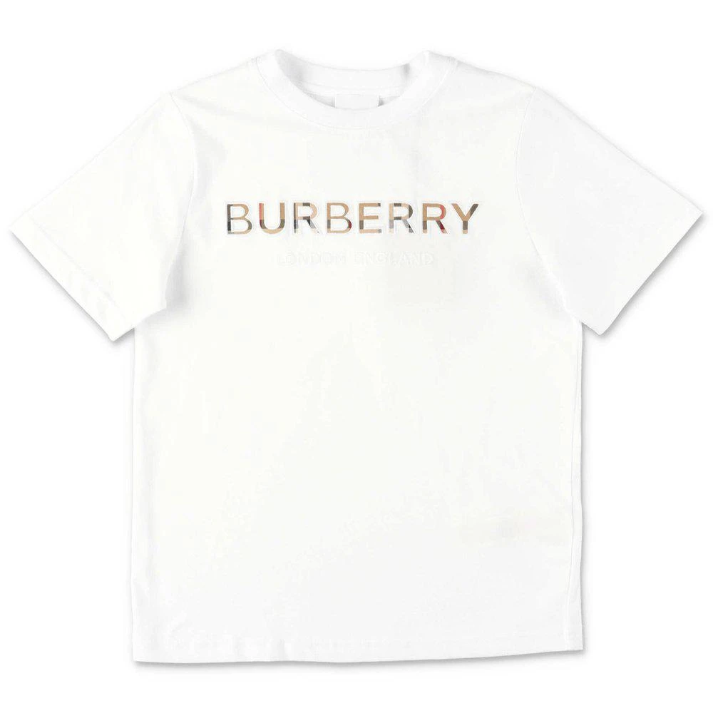 商品Burberry|Burberry Kids Logo Print T-Shirt,价格¥1080,第1张图片