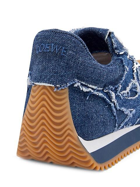 Flow Runner Denim Sneakers商品第3张图片规格展示