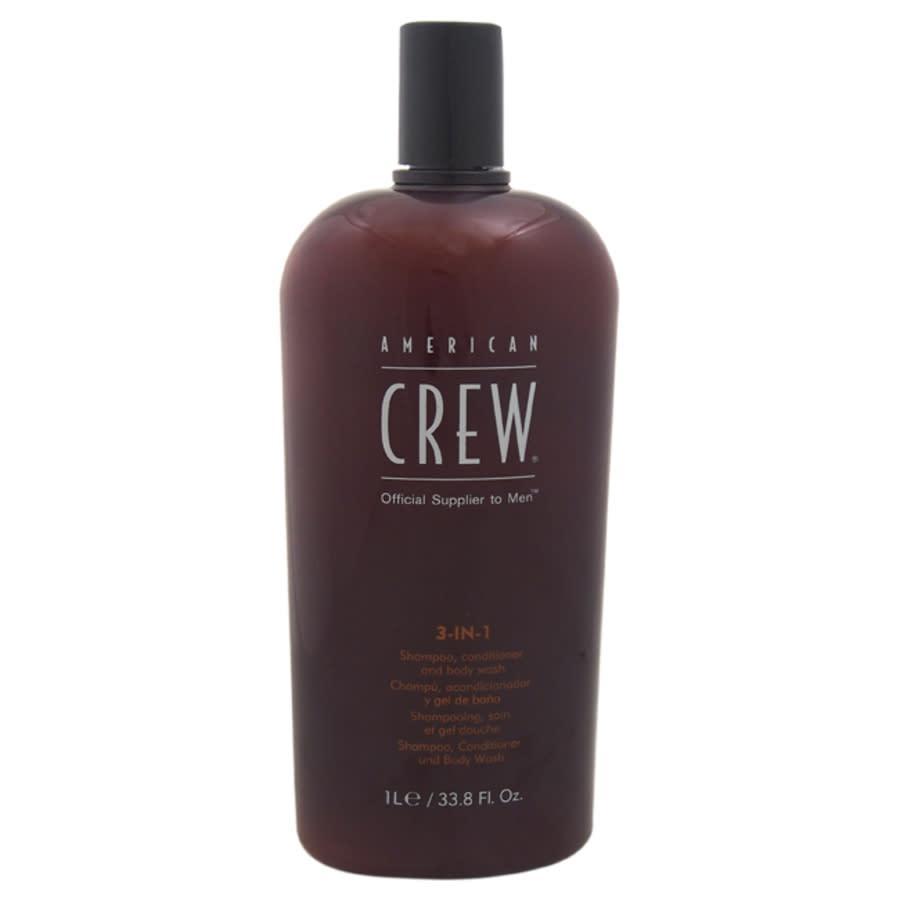 商品American Crew|3 In 1 Shampoo Conditioner Body Wash by American Crew for Men - 33.8 oz Shampoo Conditioner Body Wash,价格¥147,第1张图片