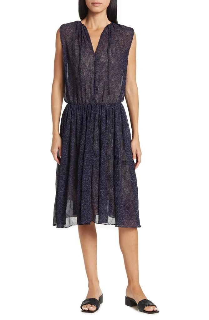 商品Vince|Starry Dot Sleeveless Mini Dress,价格¥307,第1张图片