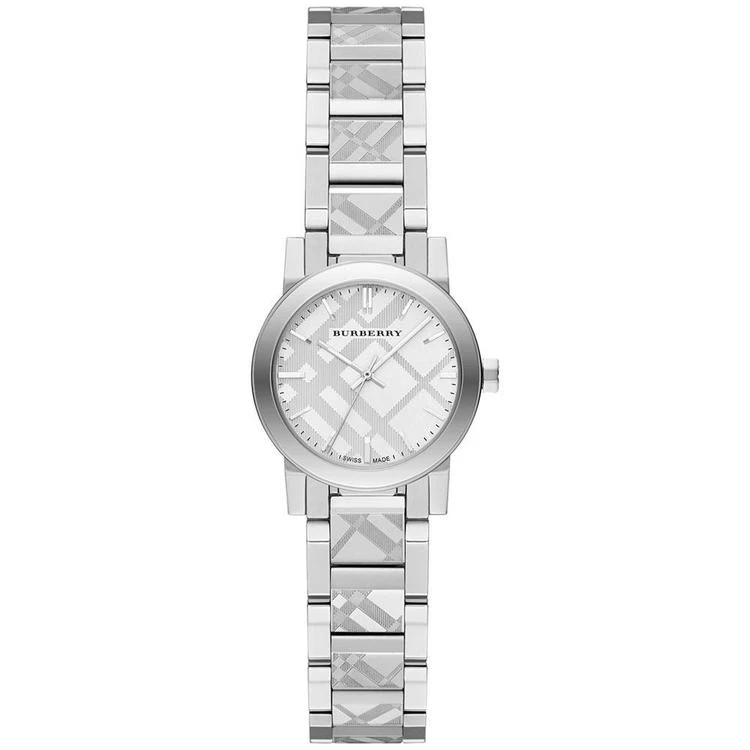 商品Burberry|女士精钢表带手表 26mm BU9233,价格¥3323,第1张图片