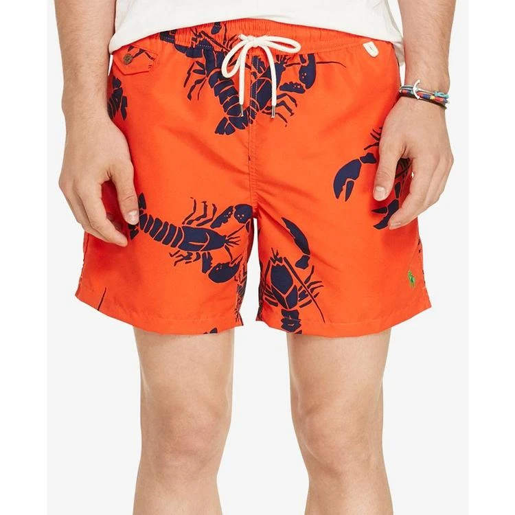 商品Ralph Lauren|Men's 5¾" Printed Swim Trunks,价格¥127,第1张图片