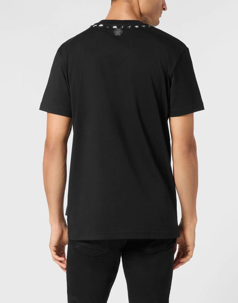 商品Philipp Plein|T-shirt Round Neck SS Gothic Plein,价格¥8933,第4张图片详细描述