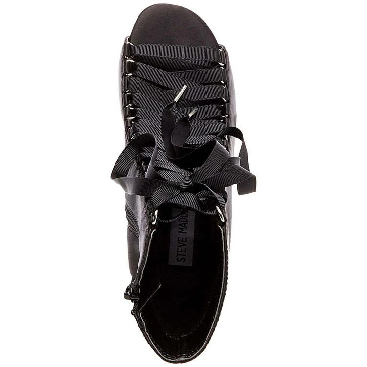 商品Steve Madden|Fuego Lace-Up Peep-Toe Booties,价格¥557,第5张图片详细描述