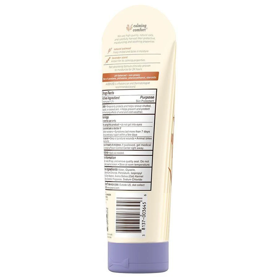 商品Aveeno|Calming Comfort Moisturizing Non-Greasy Lotion Lavender Vanilla,价格¥60,第4张图片详细描述