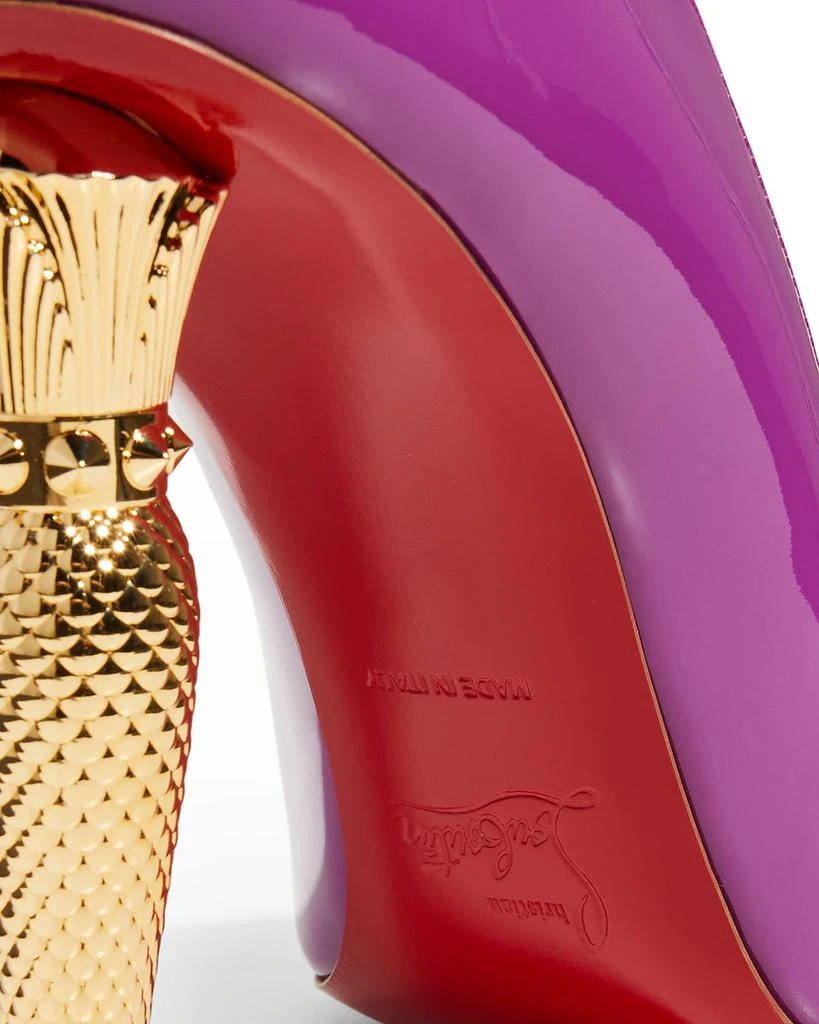 商品Christian Louboutin|Lip Chick Patent Red Sole Pumps,价格¥9210,第4张图片详细描述