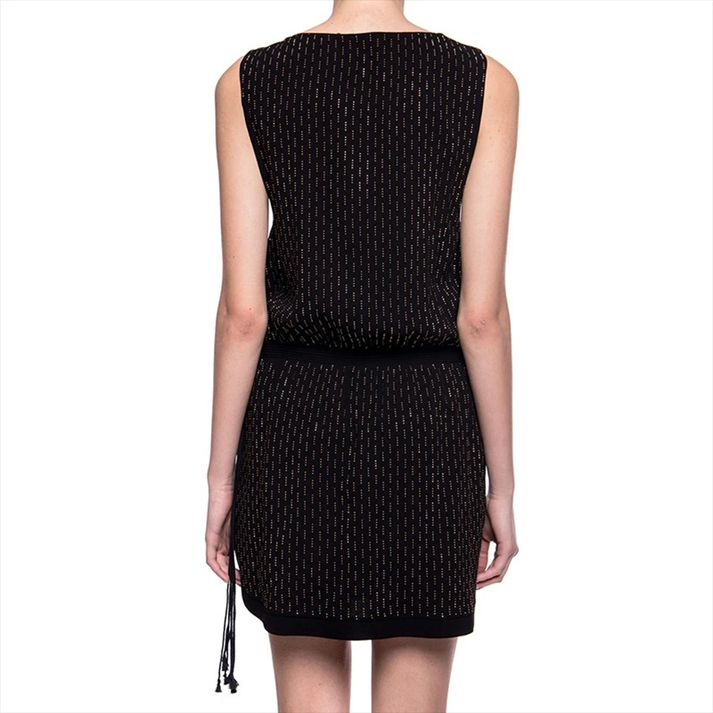 YSL 圣罗兰 女士黑色连衣裙 607244-Y4A12-1055 商品