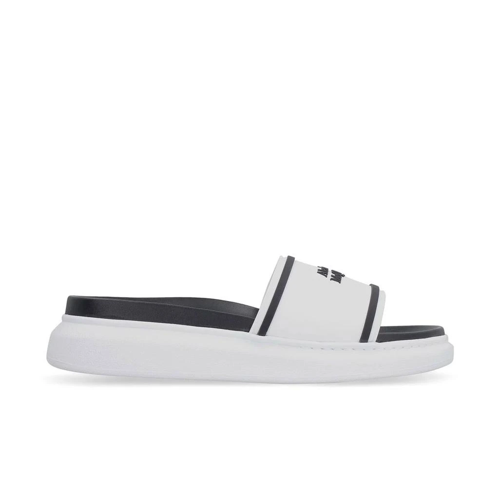 商品Alexander McQueen|Alexander Mcqueen Logo Slides,价格¥2586,第1张图片