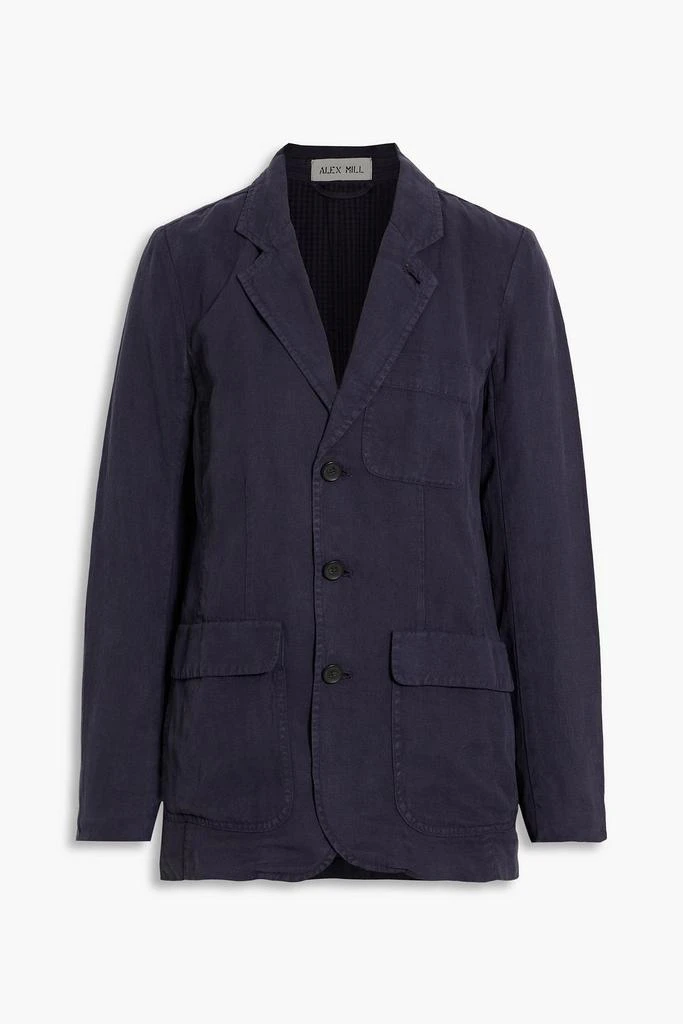 商品Alex Mill|Linen, TENCEL™ and cotton-blend twill blazer,价格¥510-¥810,第1张图片
