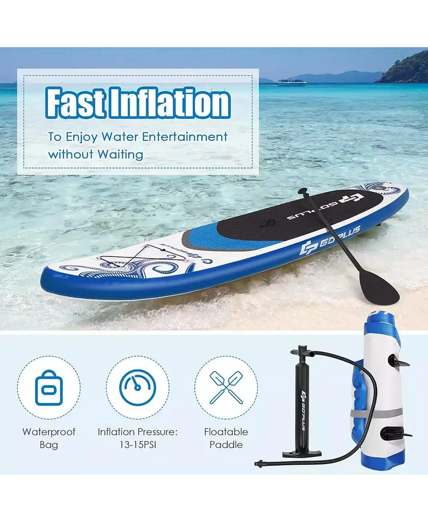 1 pcs 10.5  Inflatable Stand Up Paddle Board SUP Surfboard 商品
