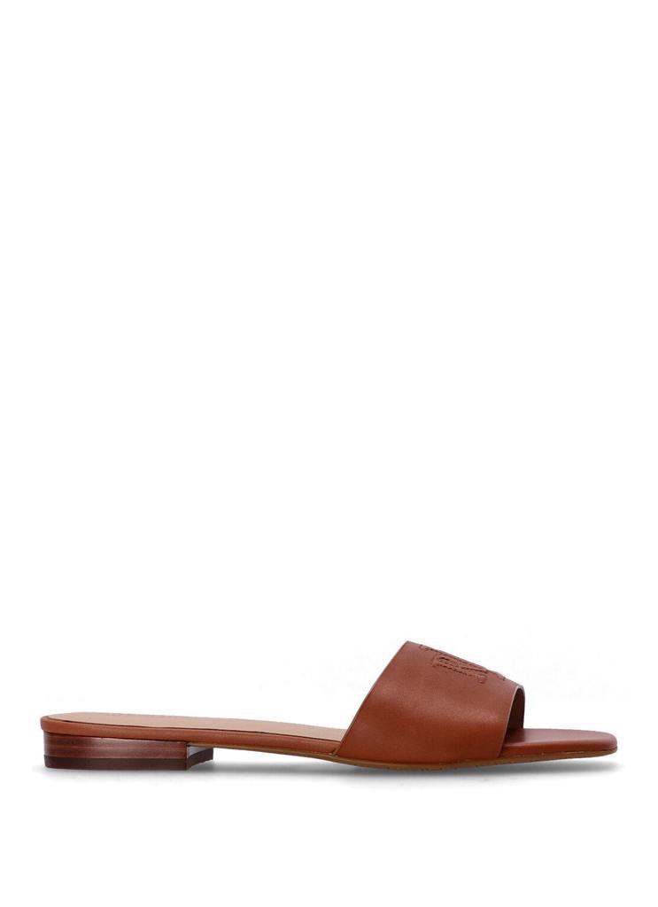 【Lauren Ralph Lauren】Women's Everly Slide Flat Sandals Lauren Ralph Lauren Women's Everly Slide Flat Sandals - Macy's