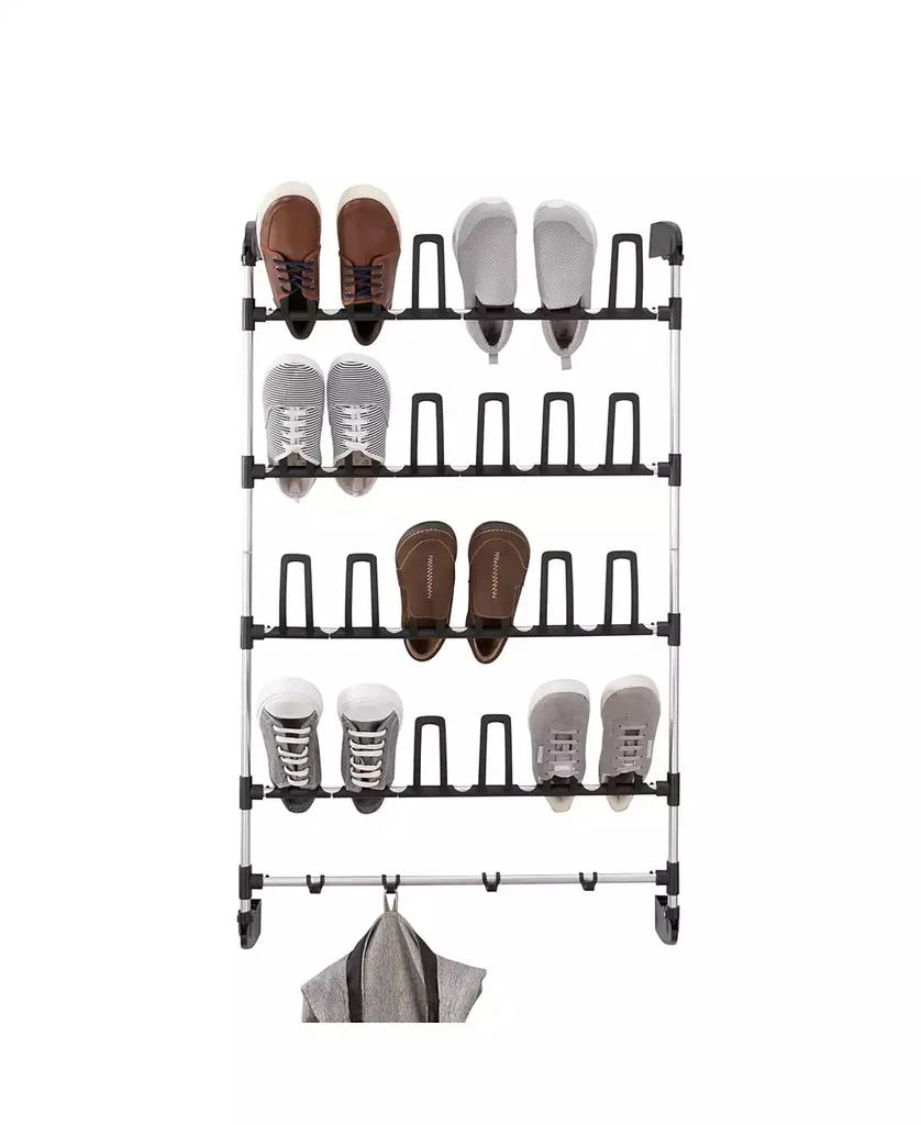 商品Neu Home|Over The Door Shoe Rack with Accessory Hooks,价格¥757,第3张图片详细描述