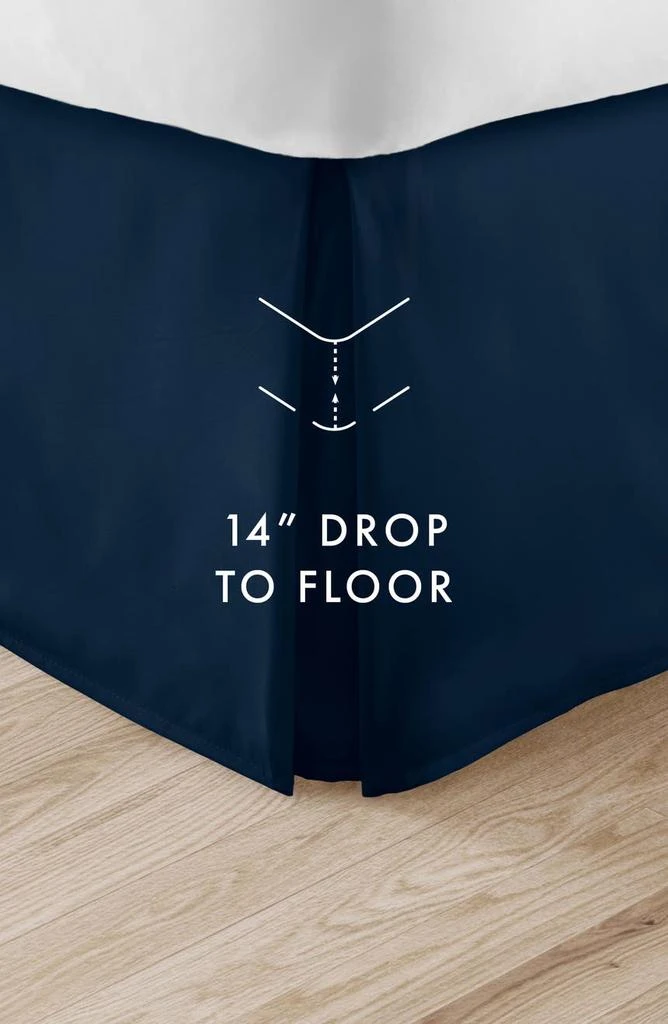 商品HOMESPUN|Premium Pleated Dust Ruffle Bed Skirt,价格¥160,第4张图片详细描述