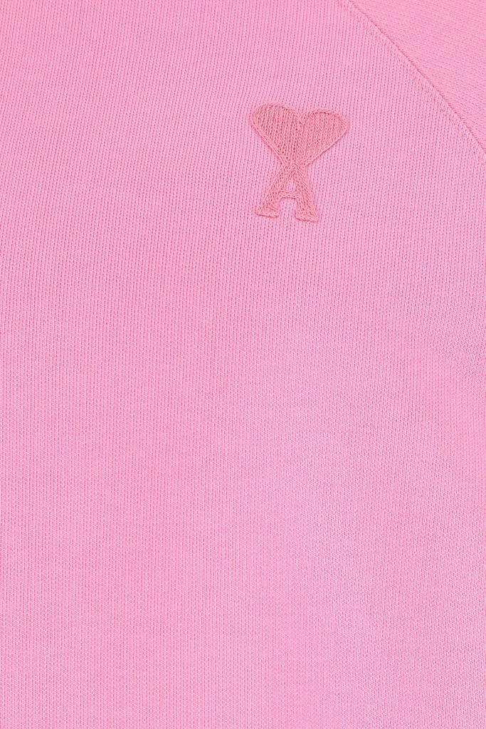 商品AMI|Pink cotton sweatshirt,价格¥1343,第2张图片详细描述