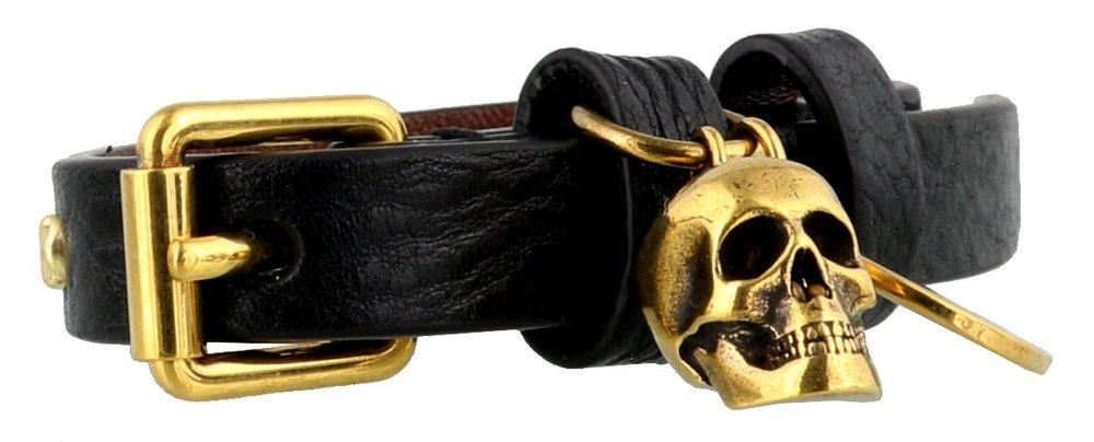 Alexander McQueen Skull Pendant Bracelet商品第1张图片规格展示