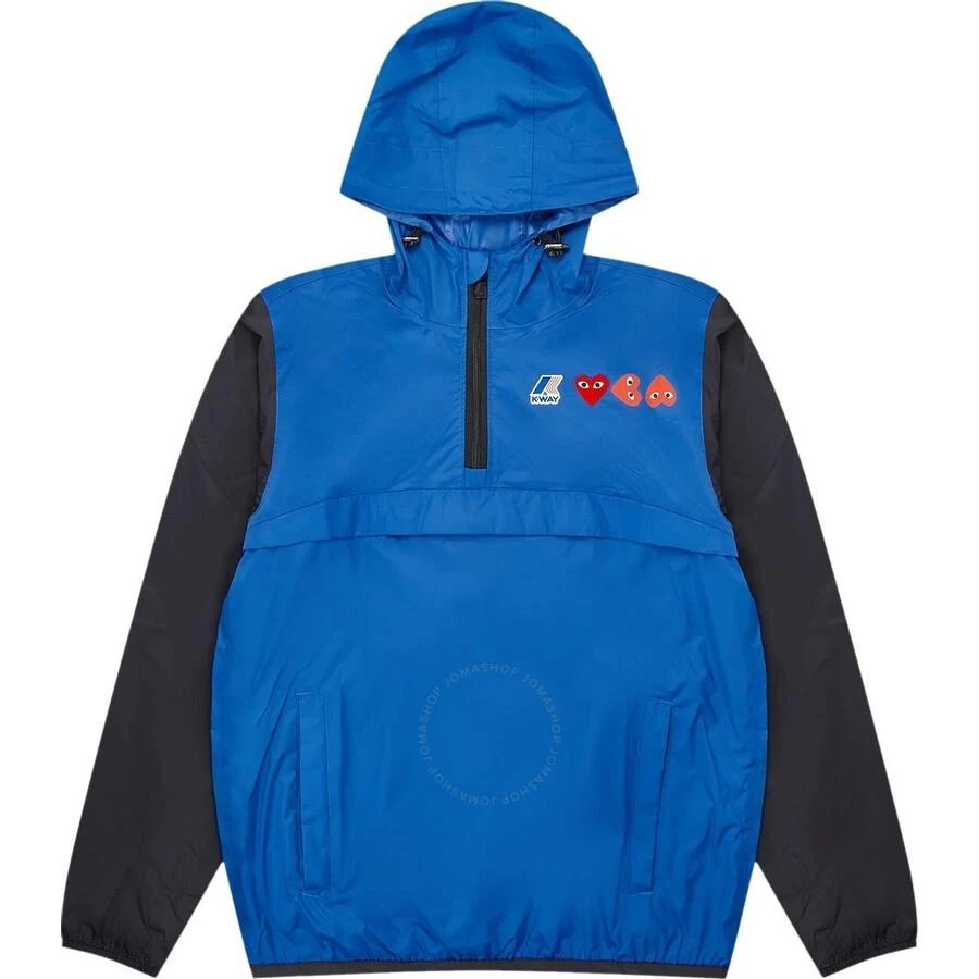 商品Cdg Play|Half Zip Colorblock K-Way Jacket,价格¥951,第1张图片