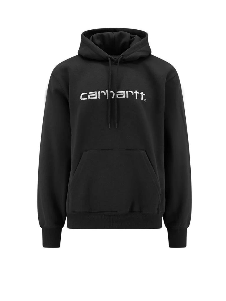 商品Carhartt WIP|Carhartt WIP Logo Embroidered Drawstring Hoodie,价格¥582,第1张图片