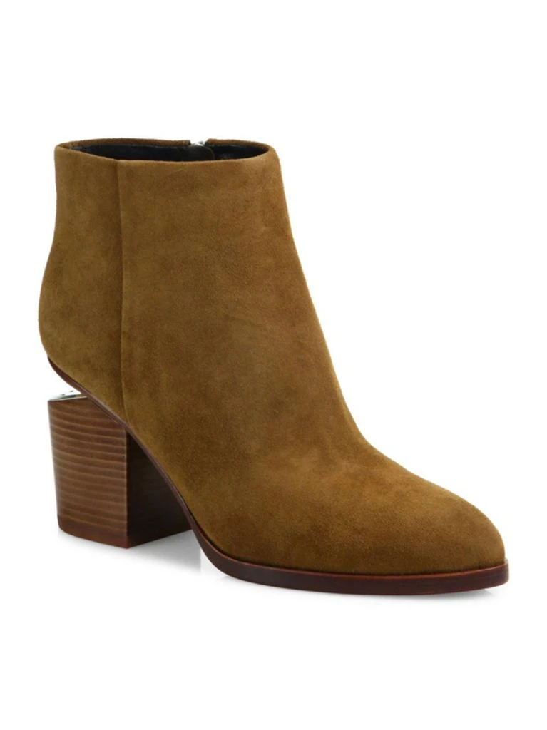 商品Alexander Wang|Gabi Suede Block Heel Booties,价格¥1951,第2张图片详细描述