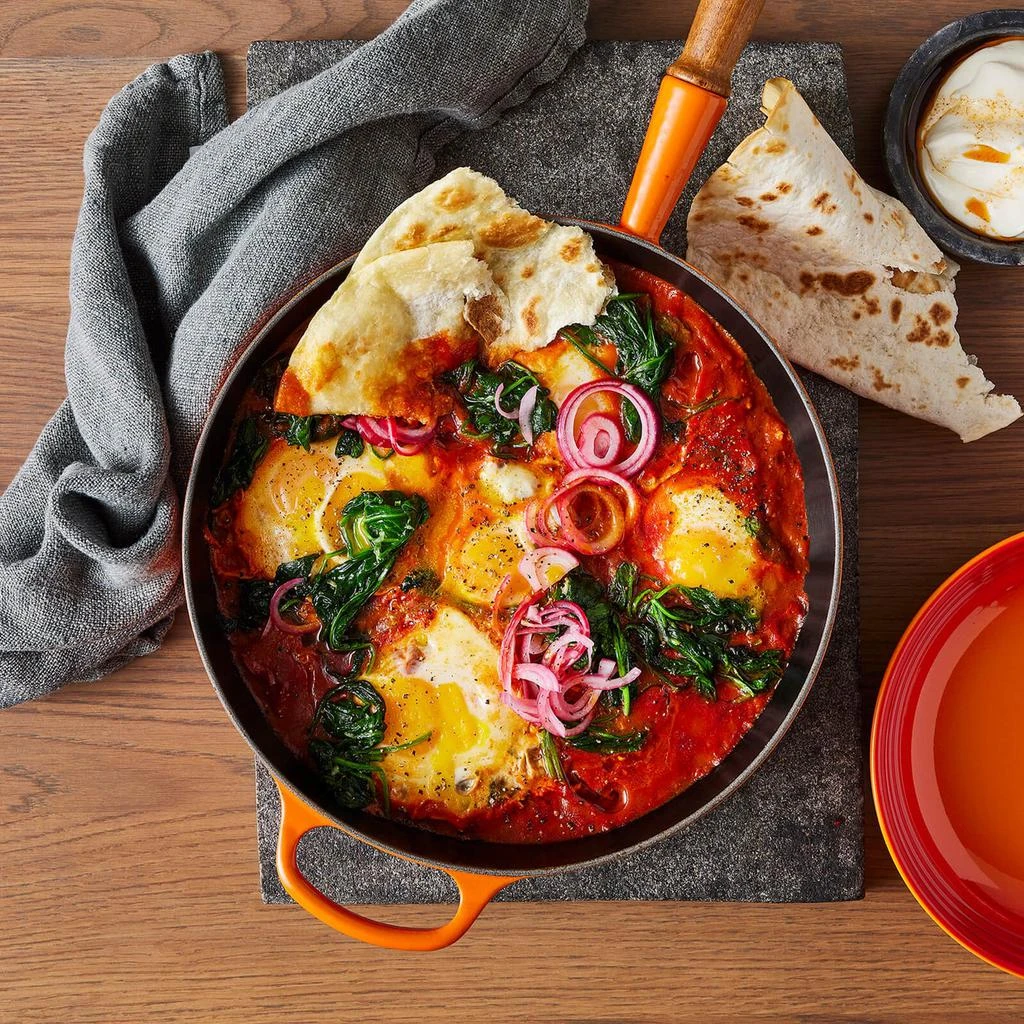 商品Le Creuset|Le Creuset Signature Cast Iron Frying Pan - 28cm - Volcanic,价格¥1654,第2张图片详细描述