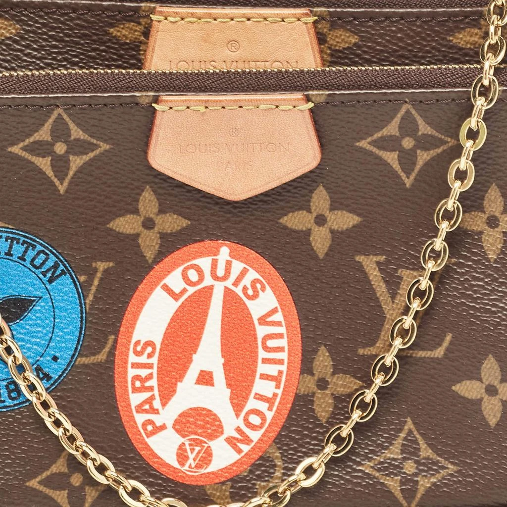 商品[二手商品] Louis Vuitton|Louis Vuitton Khaki Monogram Canvas My LV World Tour Multi Pochette Accessoires,价格¥14925,第5张图片详细描述