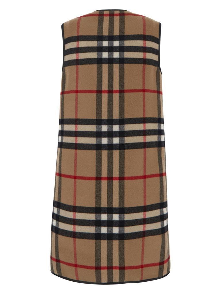 商品Burberry|Checked Long Vest,价格¥12438,第4张图片详细描述