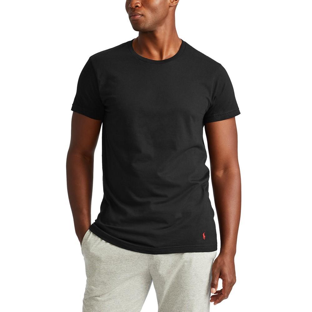 商品Ralph Lauren|拉夫·劳伦 男士圆领棉质短袖T恤 -3件装,价格¥333,第1张图片