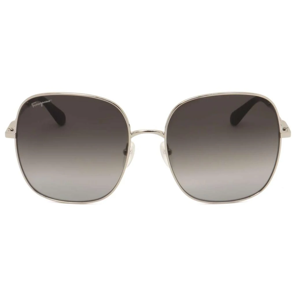 商品Salvatore Ferragamo|Ferragamo Women's Silver Square Sunglasses,价格¥531,第2张图片详细描述
