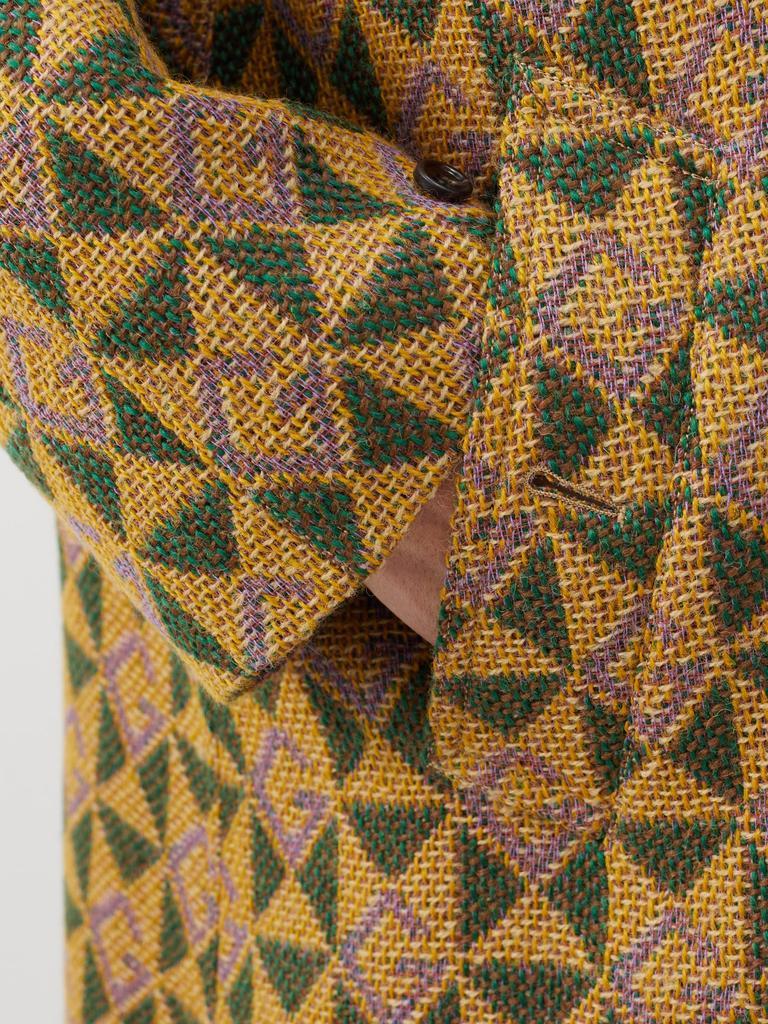商品Gucci|G-Rhombi wool coat,价格¥20851,第6张图片详细描述
