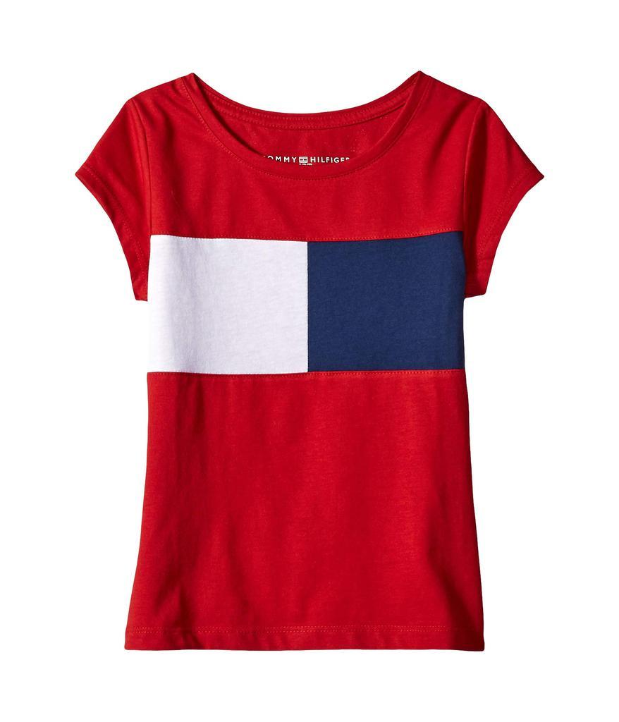 商品Tommy Hilfiger|Core Flag Tee Shirt (Big Kids),价格¥101,第1张图片