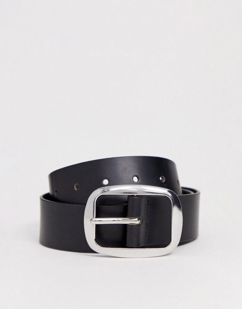 商品ASOS|ASOS DESIGN leather jeans belt,价格¥101,第1张图片