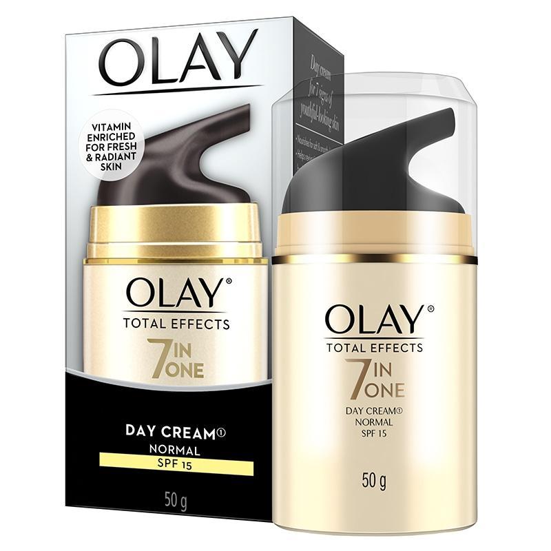 商品Olay|Olay - Total Effects 7-in-1 Moisturising Day Cream Normal SPF15 (50ml),价格¥152,第1张图片