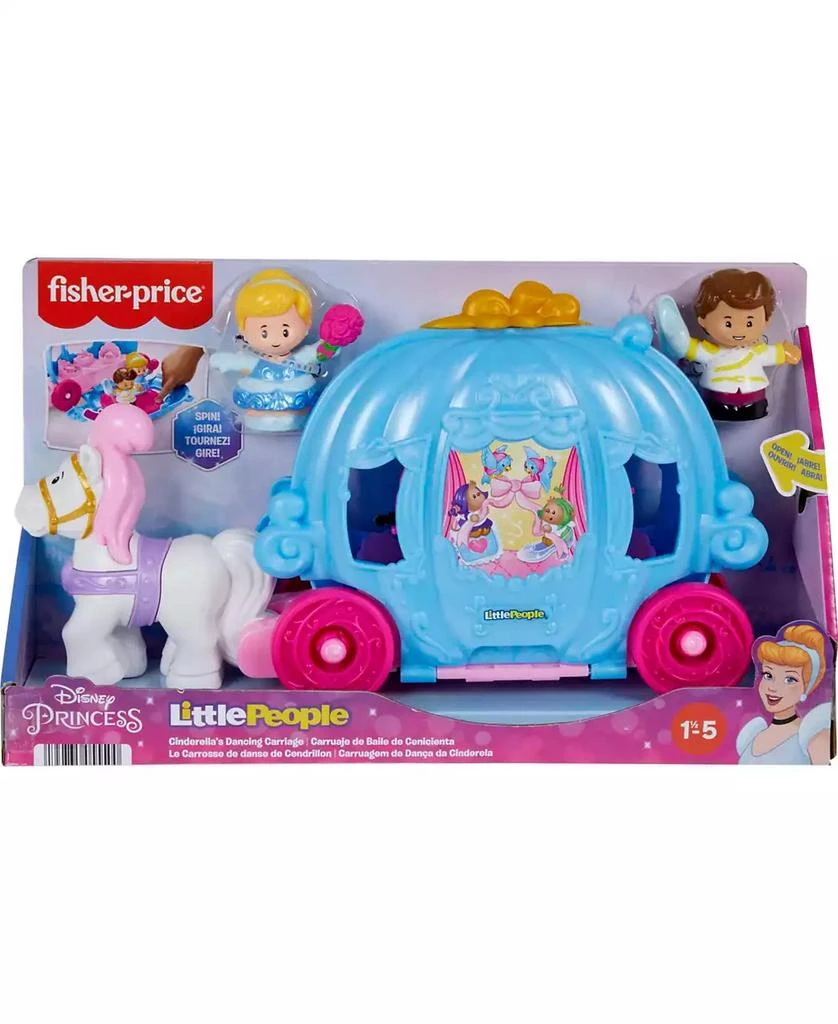 商品Fisher Price|Disney Princess Cinderella's Dancing Carriage by Little People Set,价格¥114,第3张图片详细描述