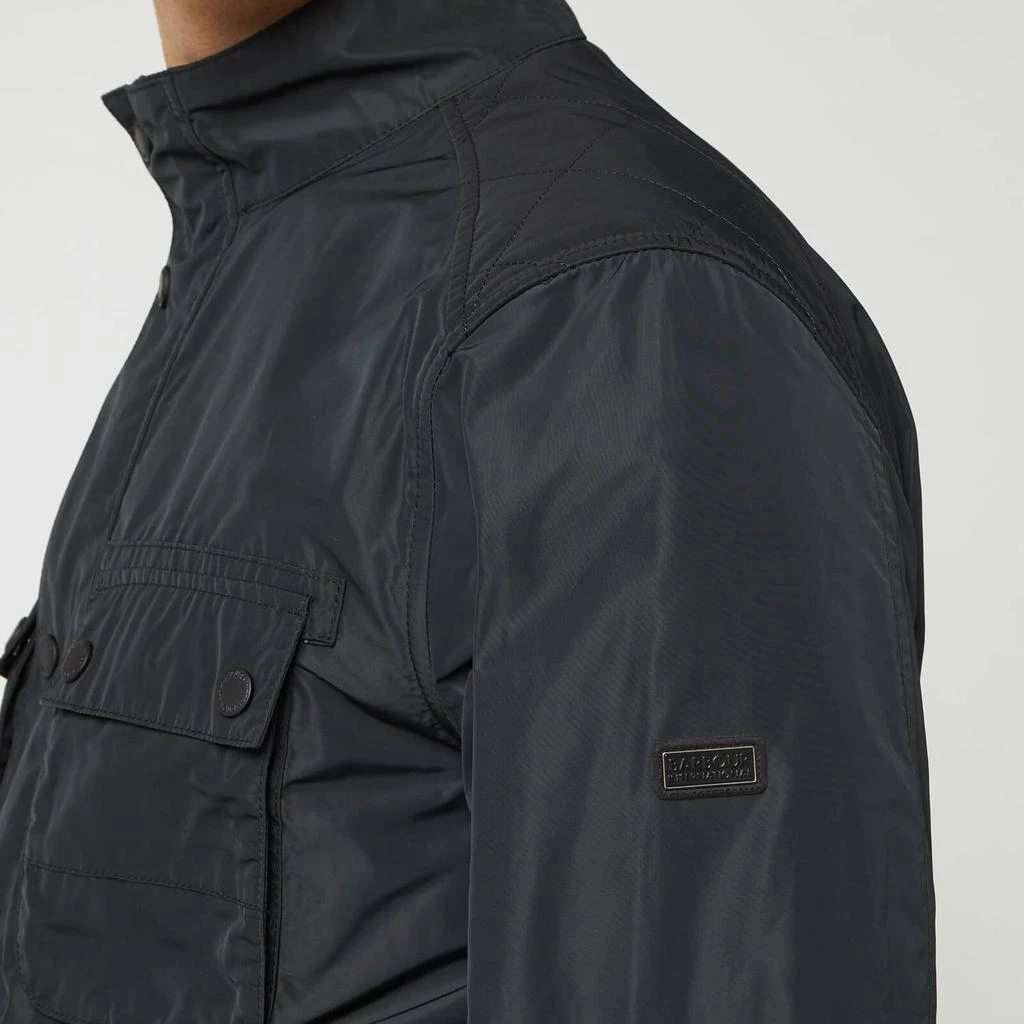 商品Barbour|Barbour International Men's Stannington Casual Jacket - Black,价格¥959,第4张图片详细描述
