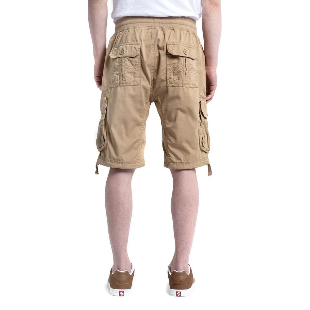 商品Macy's|Men's Twill Cargo Jogger Shorts,价格¥195,第3张图片详细描述