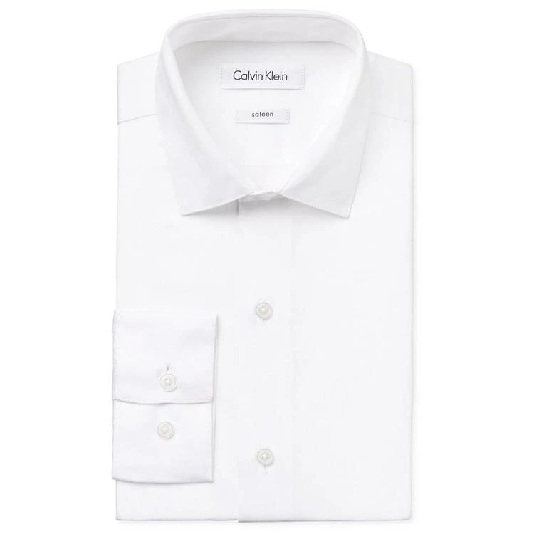 商品Calvin Klein|Sateen Shirt, Little Boys,价格¥170,第1张图片