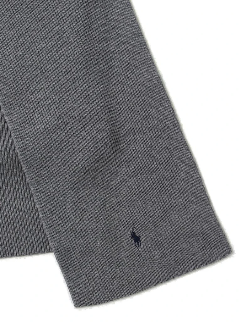商品Ralph Lauren|Polo Ralph Lauren Logo Embroidered Knitted Scarf,价格¥642,第3张图片详细描述