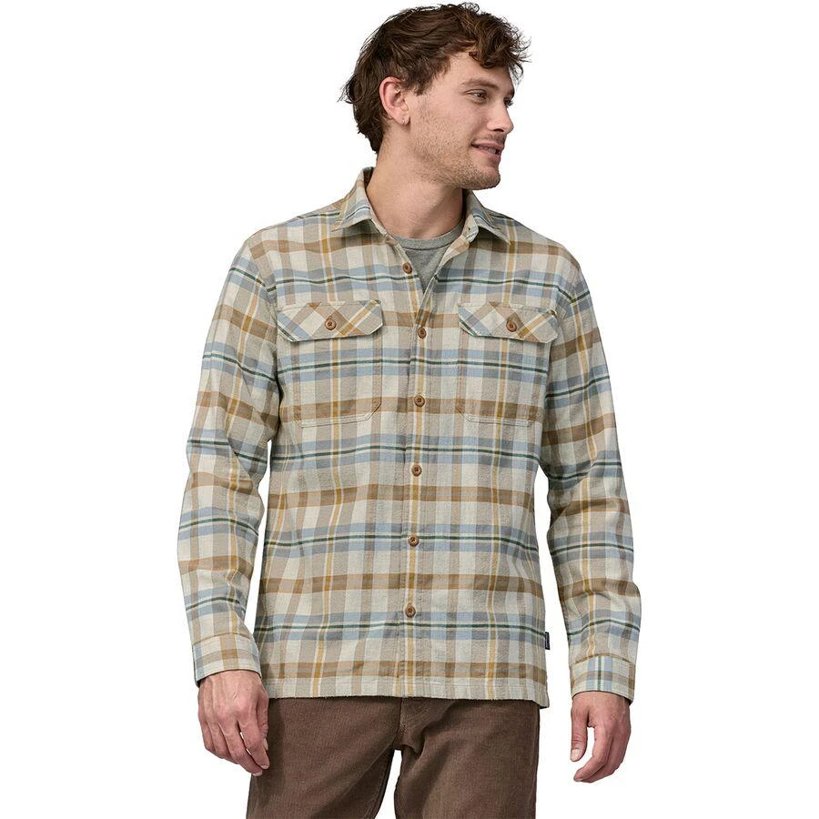商品Patagonia|Organic Cotton MW Long-Sleeve Fjord Flannel Shirt - Men's,价格¥324,第1张图片