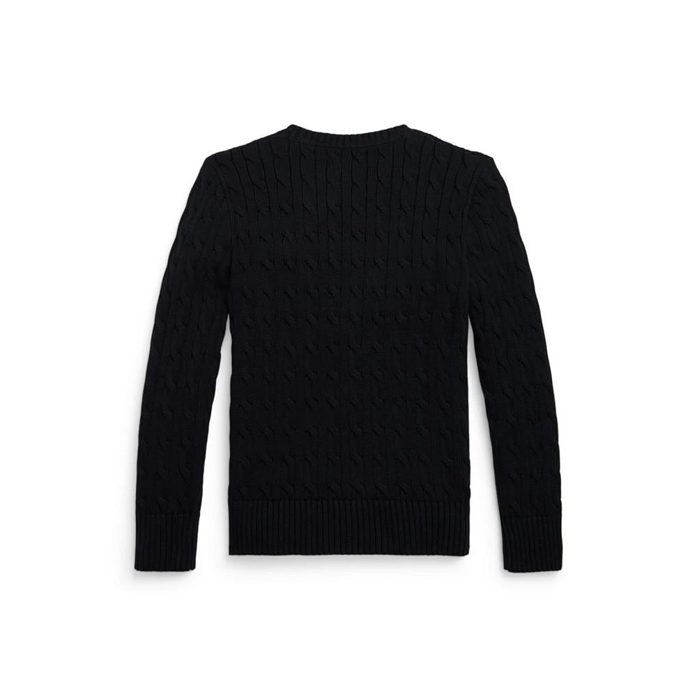 Polo Ralph Lauren Big Boys Cable- Knit Crewneck Sweater 2