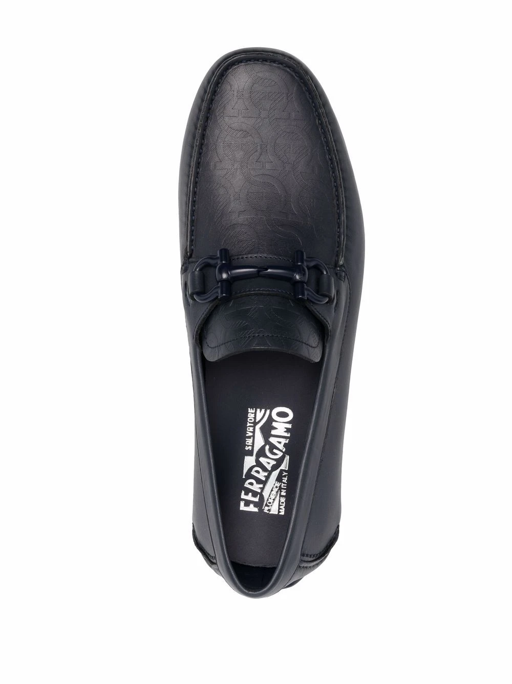 商品【商品预售7天】 Salvatore Ferragamo|Salvatore Ferragamo 男士拖鞋 02C398PARIGI745586036 蓝色,价格¥2342,第4张图片详细描��述