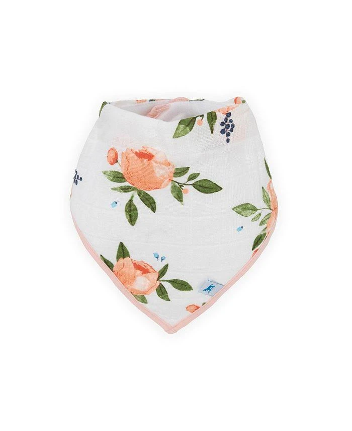 商品Little Unicorn|Unisex Cotton Muslin Bandana Bibs, 4 Pack,价格¥151,第2张图片详细描述