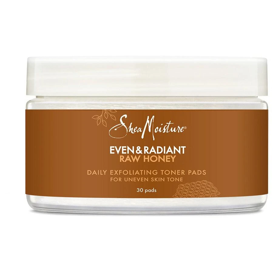 商品SheaMoisture|Daily Exfoliating Toner Pads for Uneven Skin Tone,价格¥32,第1张图片